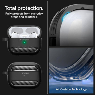 Spigen RUGGED ARMOR Apple AIRPODS PRO 1/2 MATTE BLACK
