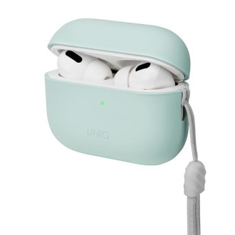 Uniq pouzdro Lino AirPods Pro 2 gen Silikon mint/mint green