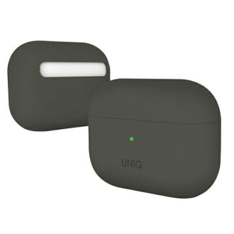 Uniq pouzdro Lino AirPods Pro Silicone grey/grey moss