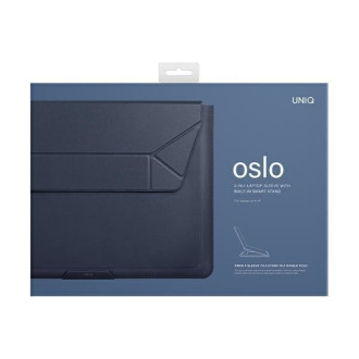Uniq pouzdro na notebook Oslo 14" modrý/abyss blue
