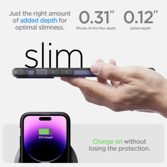 Spigen TOUGH ARMOR MAG MAGSAFE IPHONE 14 PRO MAX DEEP PURPLE