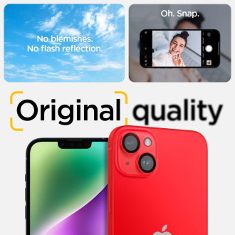 OCHRANA FOTOAPARÁTU Spigen OPTIK.TR „EZ FIT“ 2BAL IPHONE 14 / 14 PLUS ČERVENÝ