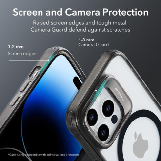 ESR CLASSIC KICKSTAND HALOLOCK MAGSAFE IPHONE 14 PRO MAX ČISTÝ/ČERNÝ
