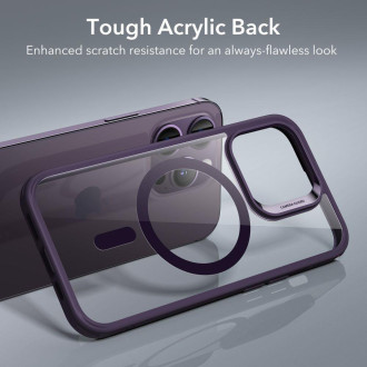 ESR CH HALOLOCK MAGSAFE IPHONE 14 PRO CLEAR/PURPLE