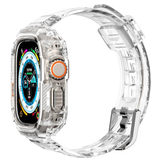 Spigen RUGGED ARMOR &quot;PRO&quot; Apple Watch ULTRA (49MM) KŘIŠŤÁLOVÉ ČIRY