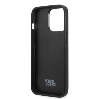 Karl Lagerfeld KLHCP13LPMNIKBL iPhone 13 Pro / 13 6,1&quot; pevný kryt modro/modrý Monogram Ikonik Patch