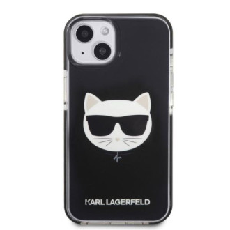 Karl Lagerfeld KLHCP13MTPECK iPhone 13 6,1&quot; pevné pouzdro černo/černá Choupette Head