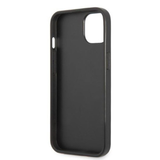 Karl Lagerfeld KLHCP13SSFMP2K iPhone 13 mini 5,4" pevný kryt černý/černý Saffiano Plaque
