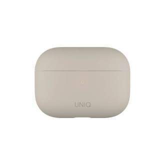 Uniq pouzdro Lino AirPods Pro Silicone béžová/béžová slonová kost