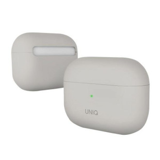 Uniq pouzdro Lino AirPods Pro Silicone béžová/béžová slonová kost