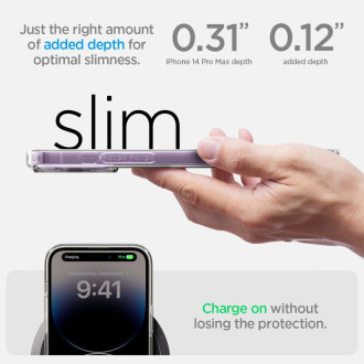 Spigen ULTRA HYBRID MAG MAGSAFE IPHONE 14 PRO MAX FROST CLEAR