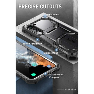 Supcase IBLSN ARMORBOX 2-SET GALAXY S23+ PLUS ČERNÁ