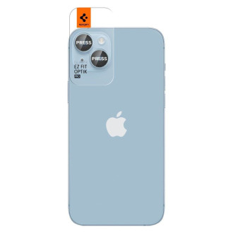 OCHRANA FOTOAPARÁTU Spigen OPTIK.TR „EZ FIT“ 2BAL IPHONE 14 / 14 PLUS MODRÁ