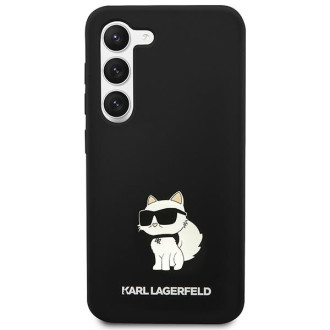 Karl Lagerfeld KLHCS23SSNCHBCK S23 S911 pevné pouzdro černá/černá silikonová chupette