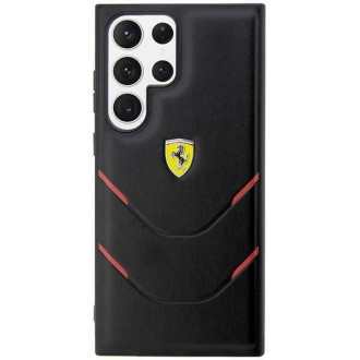 Ferrari FEHCS23LPBAK S23 Ultra S918 černo/černé pevné pouzdro Hot Stamp Lines