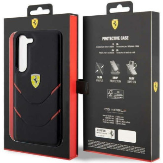 Ferrari FEHCS23MPBAK S23+ S916 černo/černé pevné pouzdro Hot Stamp Lines