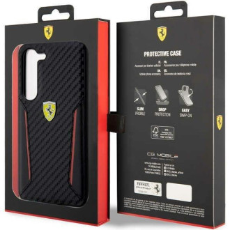 Ferrari FEHCS23SNPYK S23 S911 černo/černé pevné pouzdro Carbon Contrast Edges