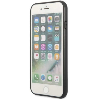 Guess GUHCI84GMGGR iPhone 7/8/SE 2020/ 2022 šedý/šedý pevný obal 4G velké kovové logo