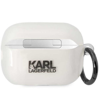 Karl Lagerfeld Kryt KLAP2HNIKTCT Airpods Pro 2 průhledný Ikonik Karl Lagerfeld