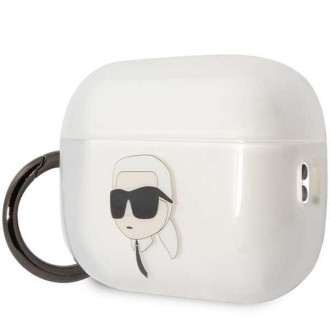 Karl Lagerfeld Kryt KLAP2HNIKTCT Airpods Pro 2 průhledný Ikonik Karl Lagerfeld