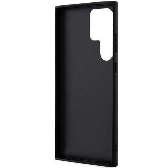 Karl Lagerfeld KLHCS23LSANKCPK S23 Ultra S918 pevné pouzdro černo/černé Saffiano Karl &amp; Choupette