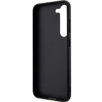 Karl Lagerfeld KLHCS23MSAKLHKPK S23+ S916 pevné pouzdro černá/černá Saffiano Monogram Ikonik