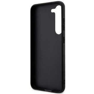 Karl Lagerfeld KLHCS23SSAKLHKPK S23 S911 pevné pouzdro černo/černé Saffiano Monogram Ikonik