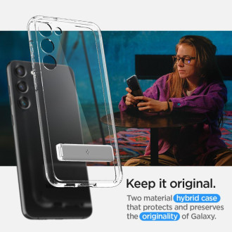 Spigen ULTRA HYBRID "S" GALAXY S23 CRYSTAL CLEAR