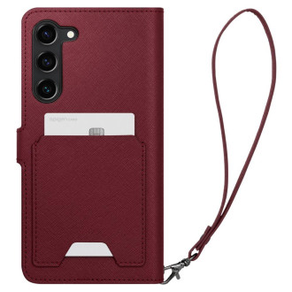 Spigen PENĚŽENKA "S" PLUS GALAXY S23 BORGUNDY