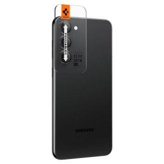 OCHRANA FOTOAPARÁTU Spigen OPTIK.TR ”EZ FIT” 2 BALENÍ GALAXY S23 / S23+ PLUS ČERNÁ