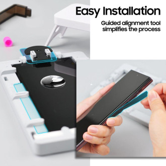 Tvrzené sklo BÍLÝ KULOVÝ SKLO Whitestone GALAXY S23 ČIRÁ