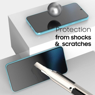 Tvrzené sklo BÍLÝ KULOVÝ SKLO Whitestone GALAXY S23 ČIRÁ