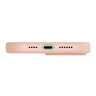 Uniq pouzdro Lino Hue iPhone 14 Plus 6,7&quot; Magclick Charging pink/blush pink