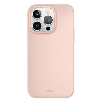 Uniq pouzdro Lino Hue iPhone 14 Pro 6.1&quot; Magclick Charging pink/blush pink