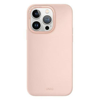 Uniq pouzdro Lino Hue iPhone 14 Pro Max 6.7&quot; Magclick Charging pink/blush pink