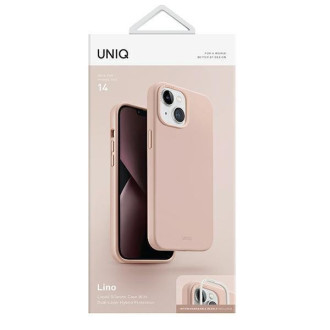 Uniq pouzdro Lino iPhone 14 6.1&quot; růžová/blush pinkt