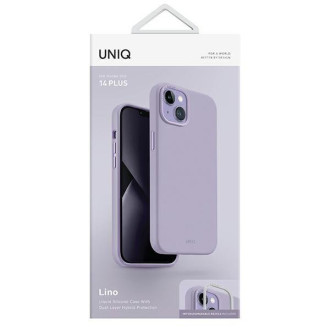 Uniq pouzdro Lino iPhone 14 Plus 6,7&quot; lila/lila levandule