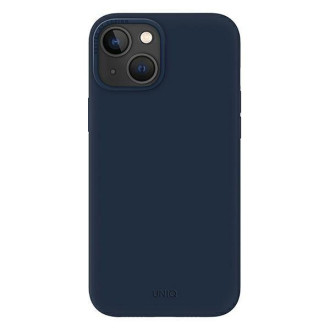 Uniq pouzdro Lino iPhone 14 Plus 6,7&quot; modrá/mořská modrá