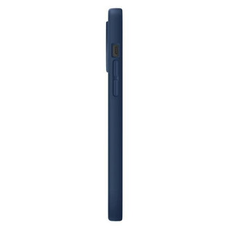 Uniq pouzdro Lino iPhone 14 Plus 6,7&quot; modrá/mořská modrá