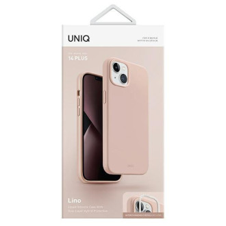 Uniq obal Lino iPhone 14 Plus 6,7&quot; růžový/blush pink