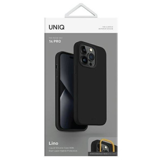 Uniq obal Lino iPhone 14 Pro 6.1&quot; černý/půlnoční černý