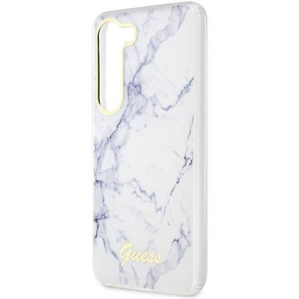 Guess GUHCS23MPCUMAH S23+ S916 bílá/bílá pevná skříň Marble