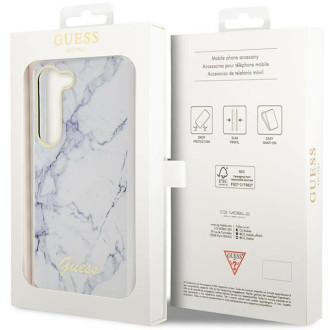 Guess GUHCS23SPCUMAH S23 S911 bílá/bílá pevná skříň Marble