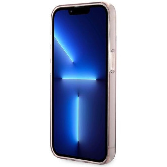 Karl Lagerfeld KLHCP12MHNCHTCP iPhone 12/12 Pro 6,1&quot; růžový/růžový pevný obal Ikonik Choupette
