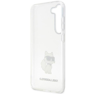 Karl Lagerfeld KLHCS23MHNCHTCT S23+ S916 průhledné pevné pouzdro Ikonik Choupette