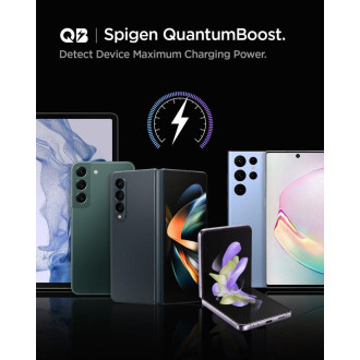 Spigen PC2200 ARCSTATION 2-PORTOVÁ AUTONABÍJEČKA PD75W ČERNÁ