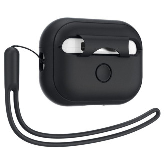 Spigen SILICONE FIT STRAP Apple AIRPODS PRO 1/2 ČERNÁ