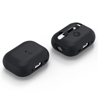 Spigen SILICONE FIT STRAP Apple AIRPODS PRO 1/2 ČERNÁ