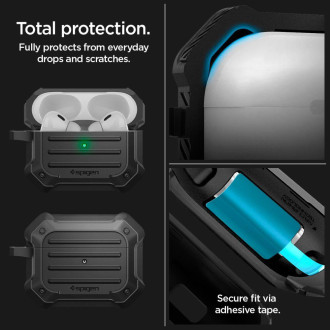 Spigen TOUGH ARMOR MAG MAGSAFE Apple AIRPODS PRO 1/2 BLACK