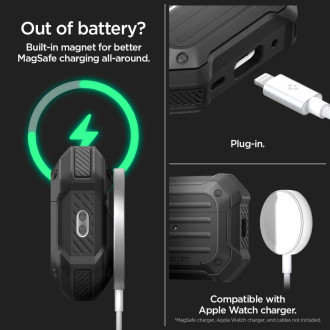 Spigen TOUGH ARMOR MAG MAGSAFE Apple AIRPODS PRO 1/2 BLACK